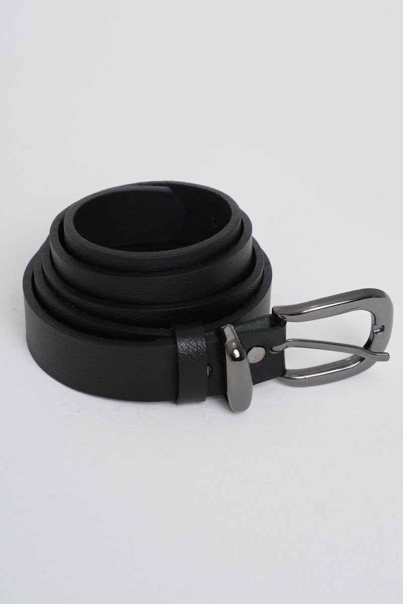 %100 Hakiki Deri Kemer Siyah - Redline