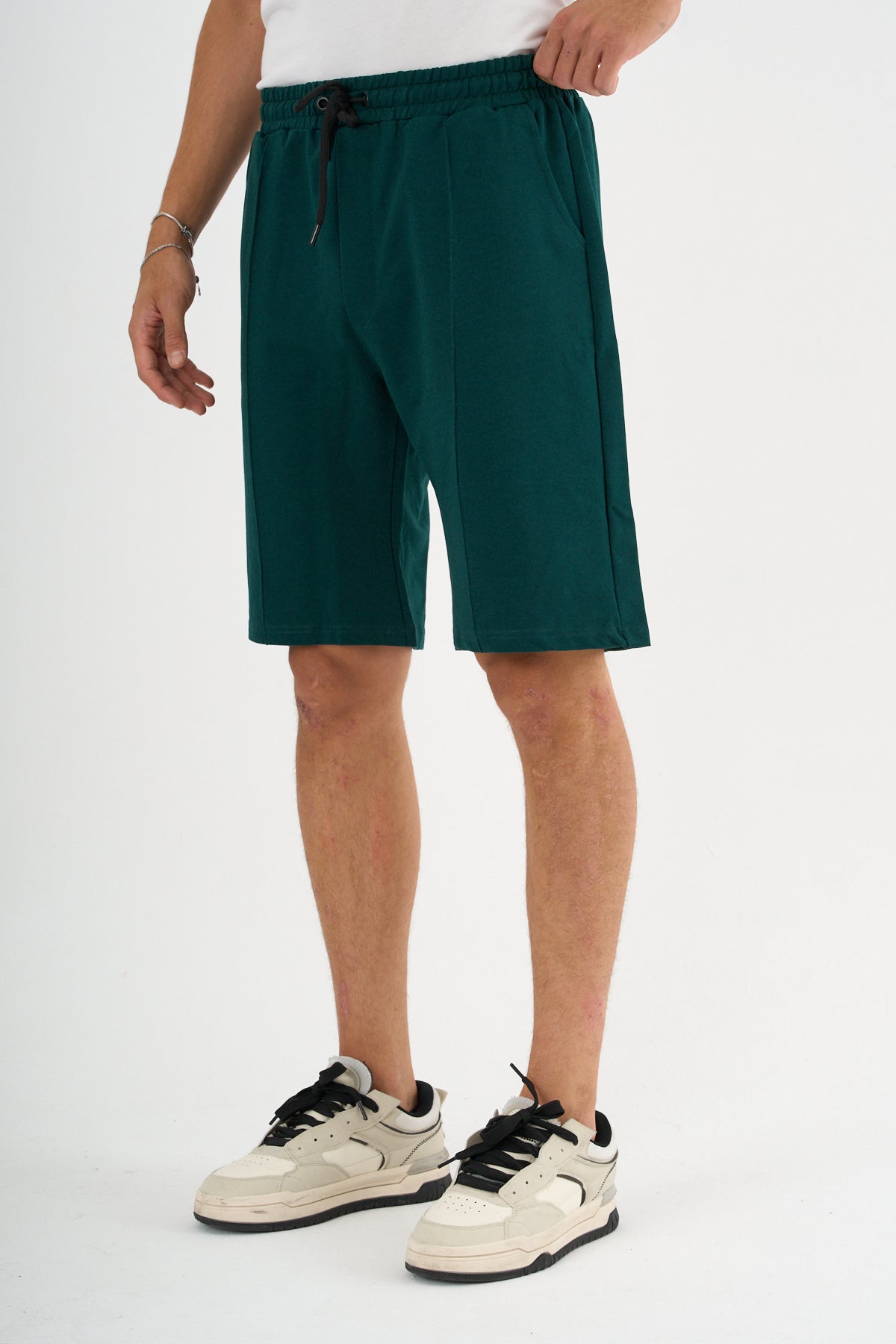 Zane Erkek Comfort Fit Yeşil Şort & Bermuda
