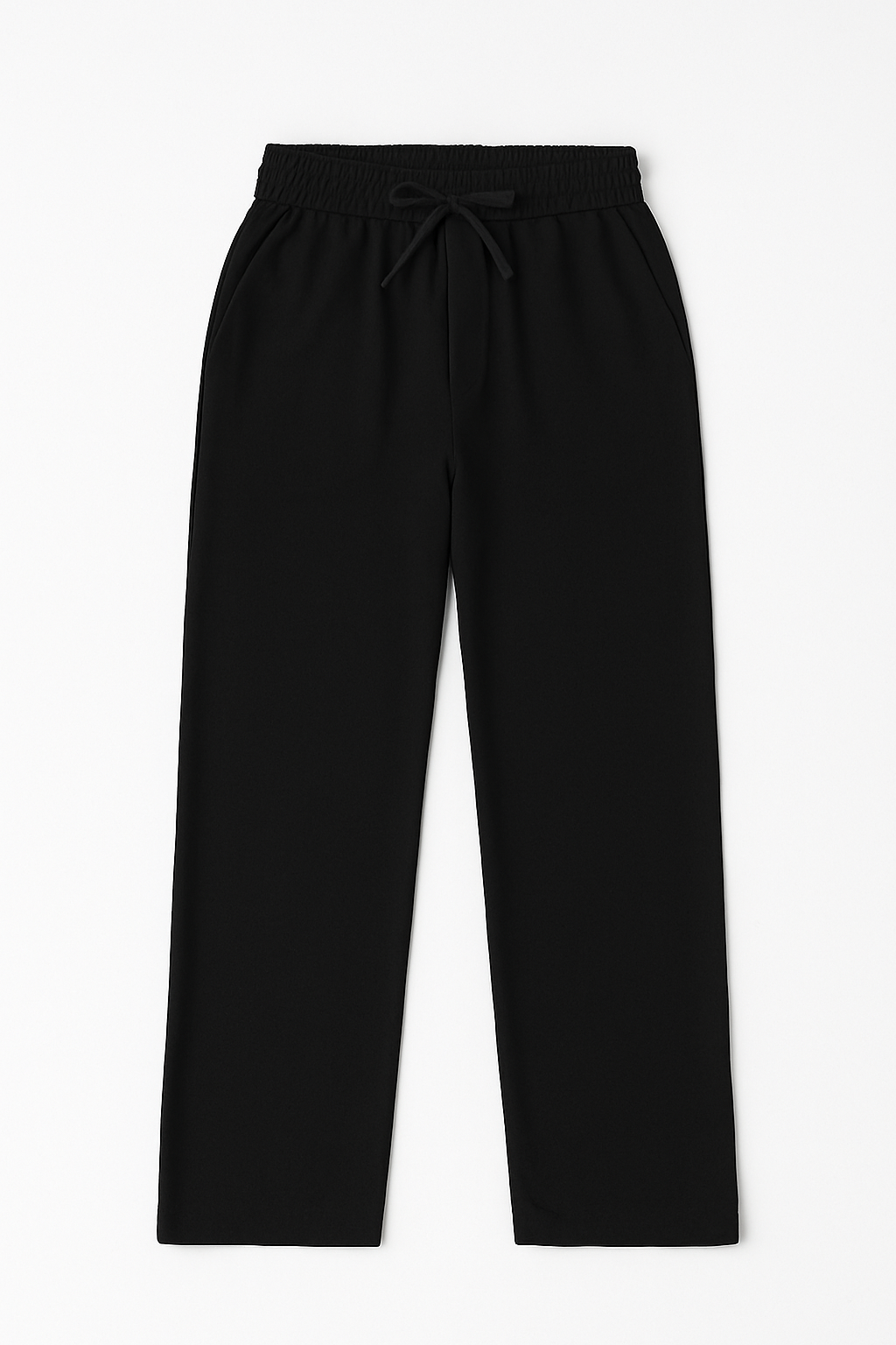 Anchor Baggy Kumaş Pantolon Siyah