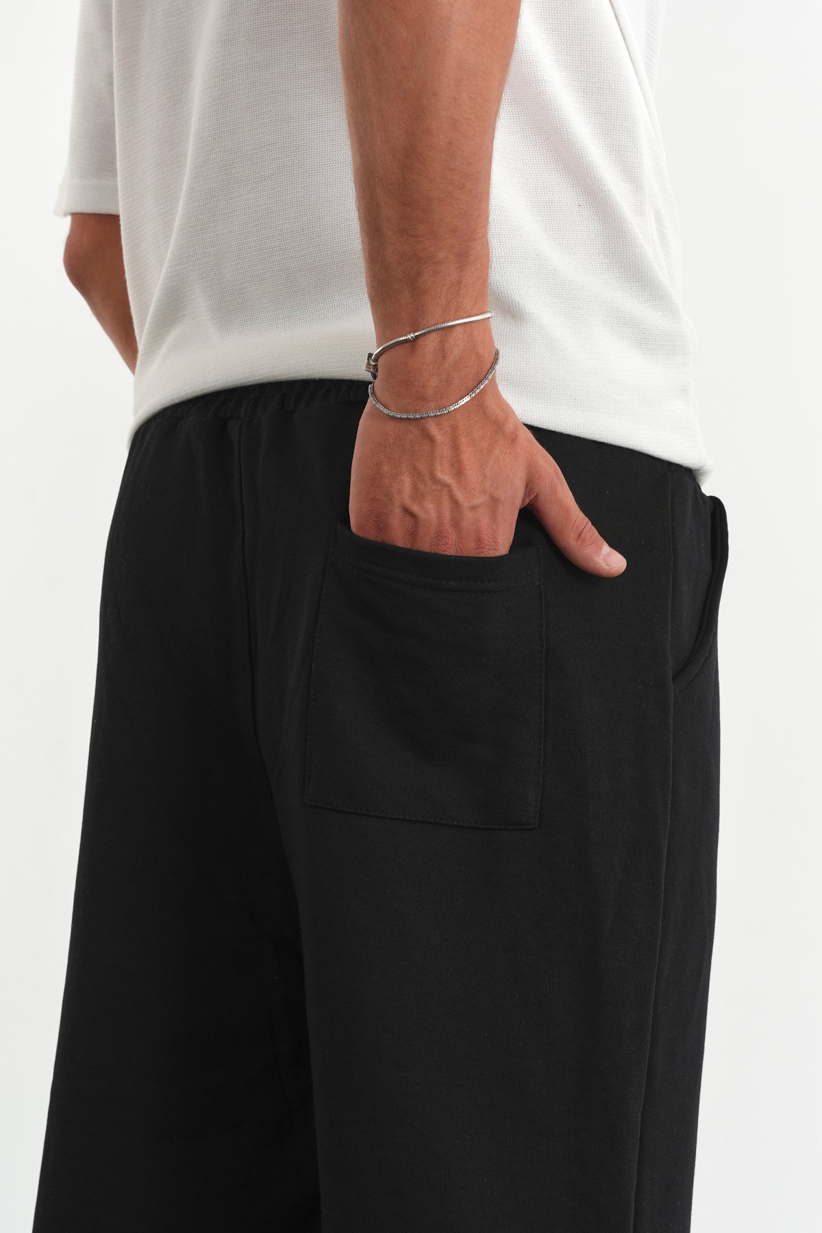 Regular Fit Eşofman Altı Siyah