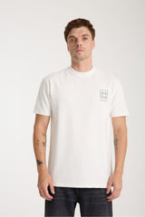 Slate Erkek Oversize Tişört Beyaz