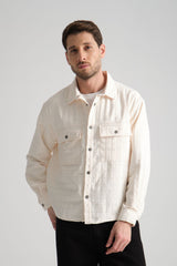 Grit Erkek Oversize Ceket Bej
