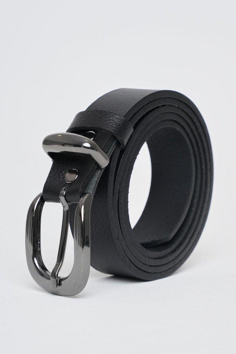 %100 Hakiki Deri Kemer Siyah - Redline