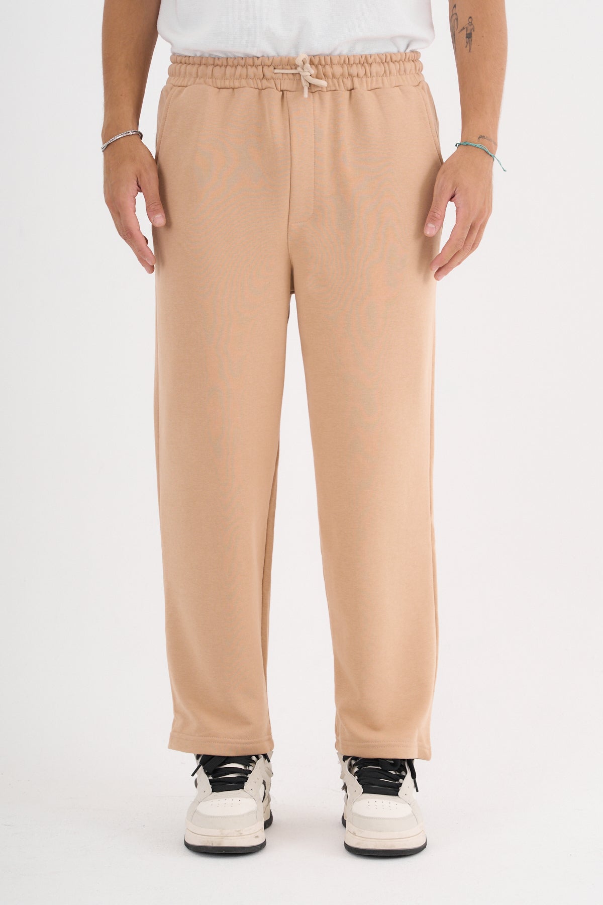 Regular Fit Eşofman Altı Kahve