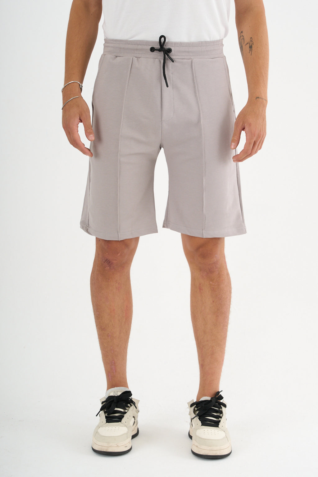 Zane Erkek Comfort Fit Gri Şort & Bermuda