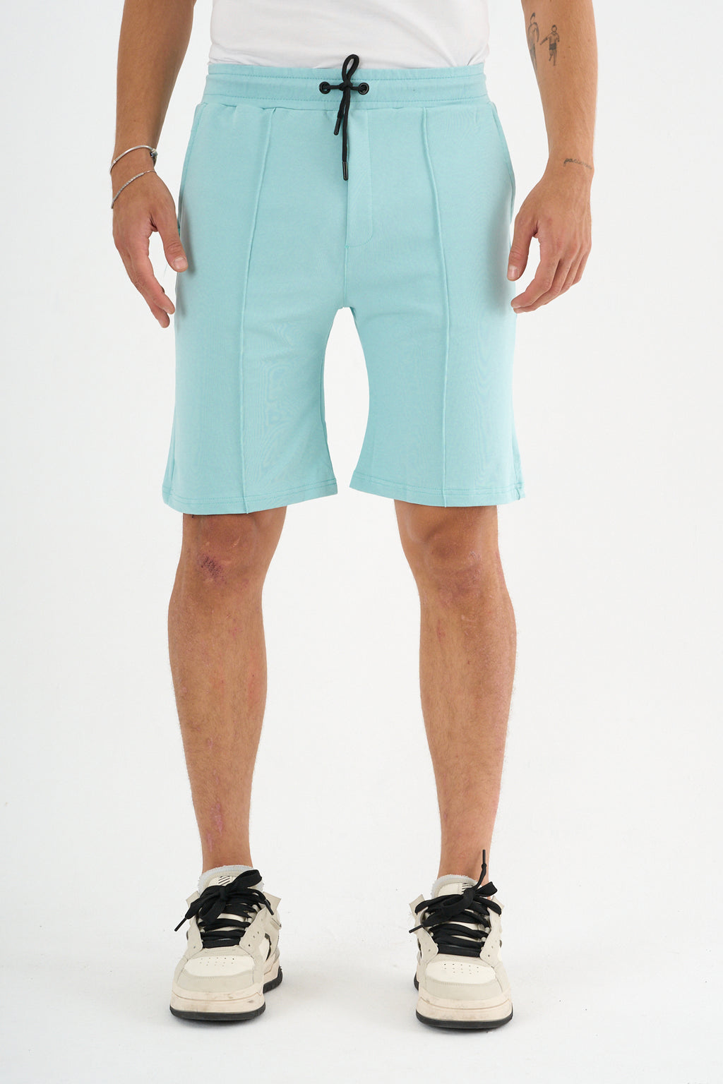 Zane Erkek Comfort Fit Turkuaz Şort & Bermuda