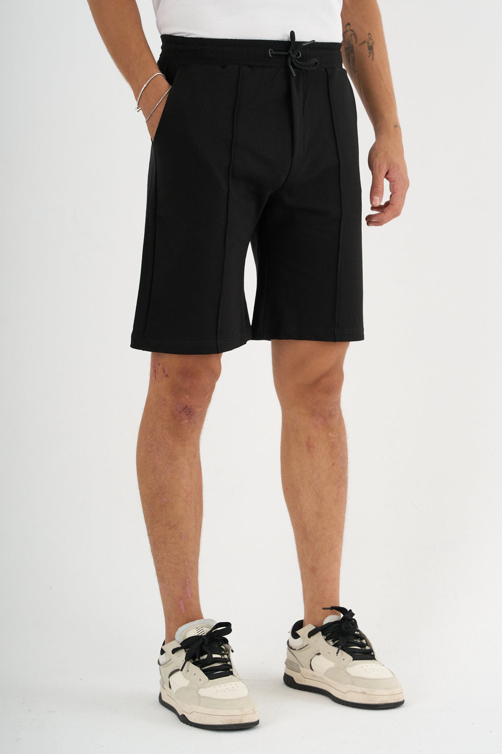 Zane Erkek Comfort Fit Siyah Şort & Bermuda