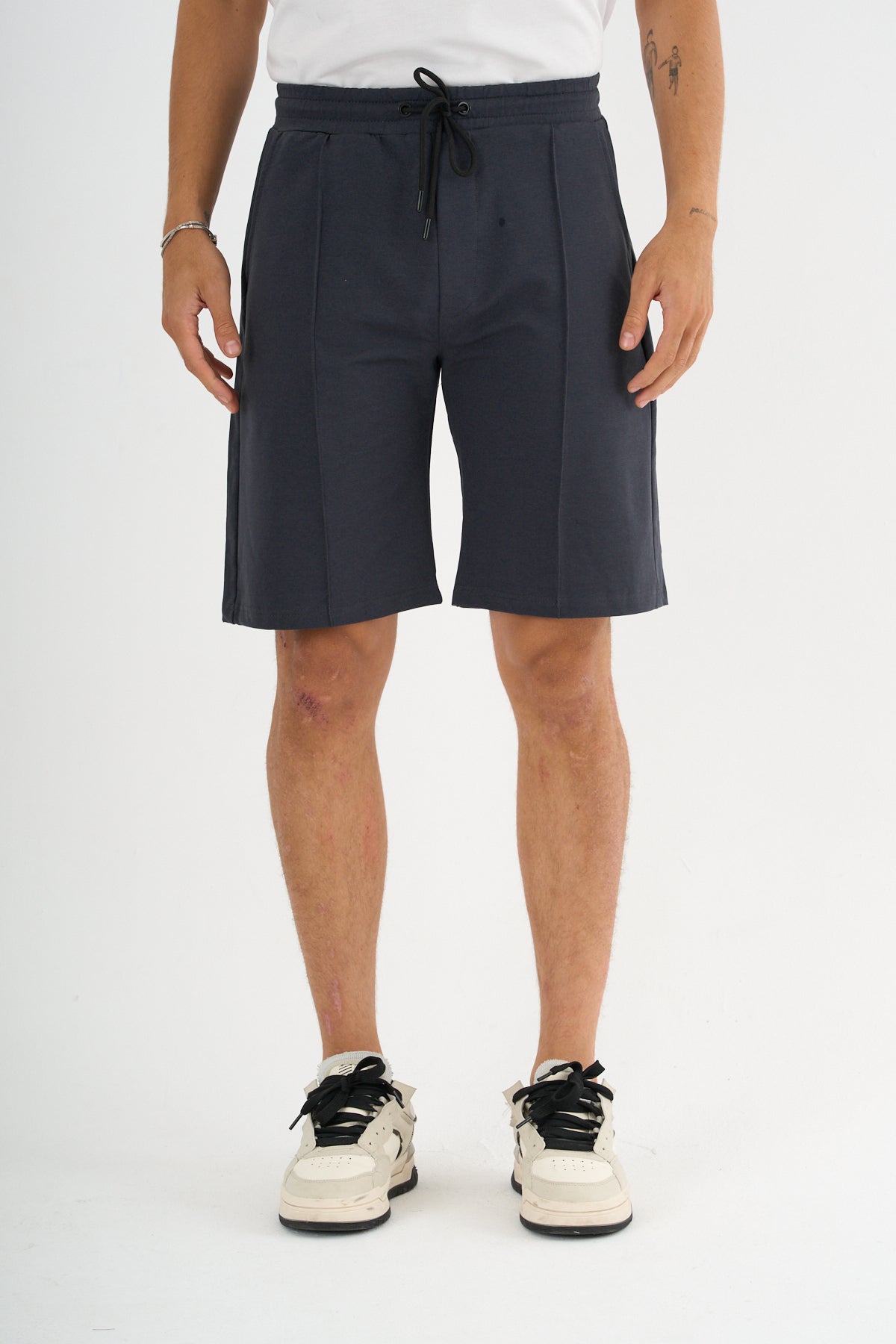 Zane Erkek Comfort Fit Füme Şort & Bermuda