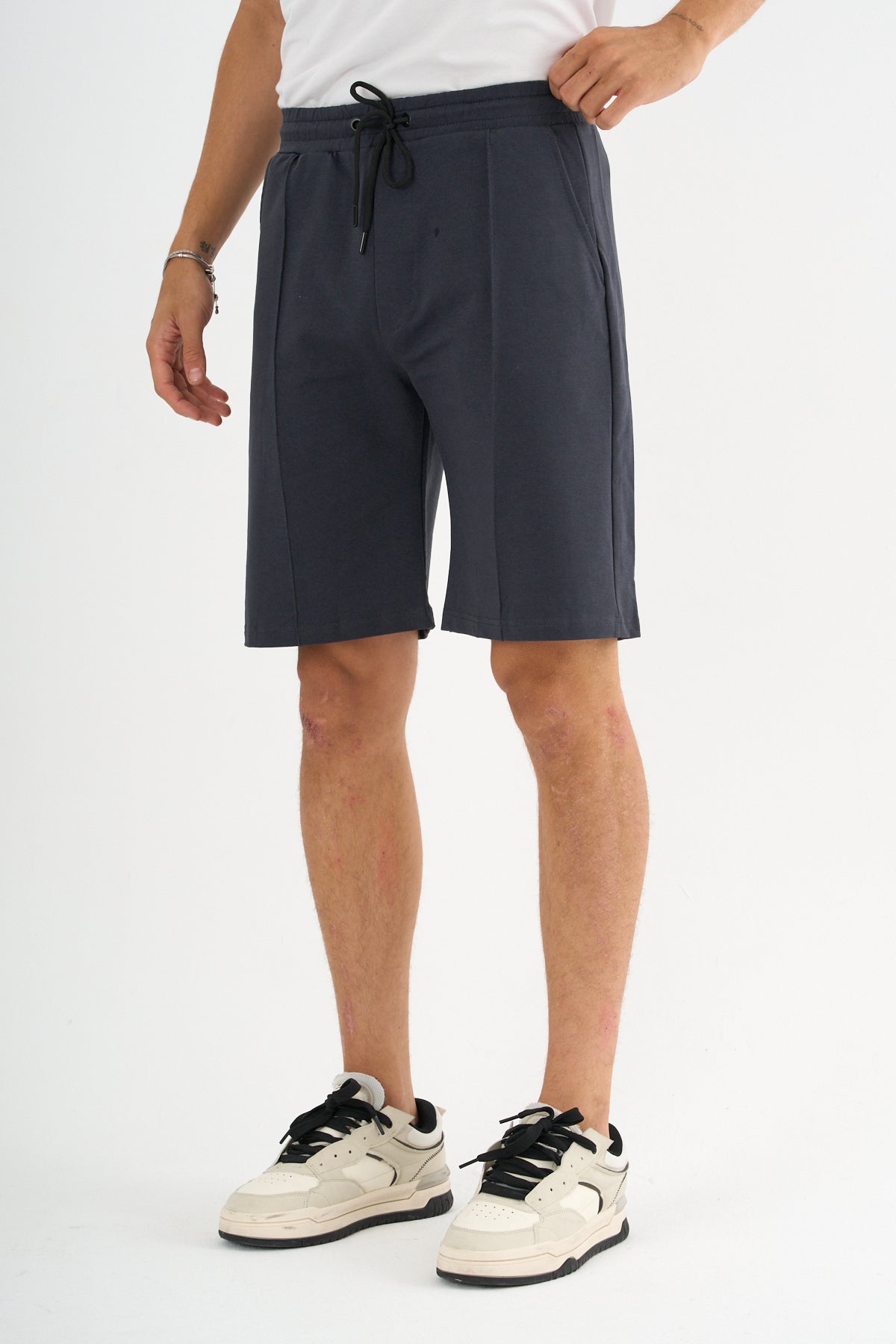 Zane Erkek Comfort Fit Füme Şort & Bermuda