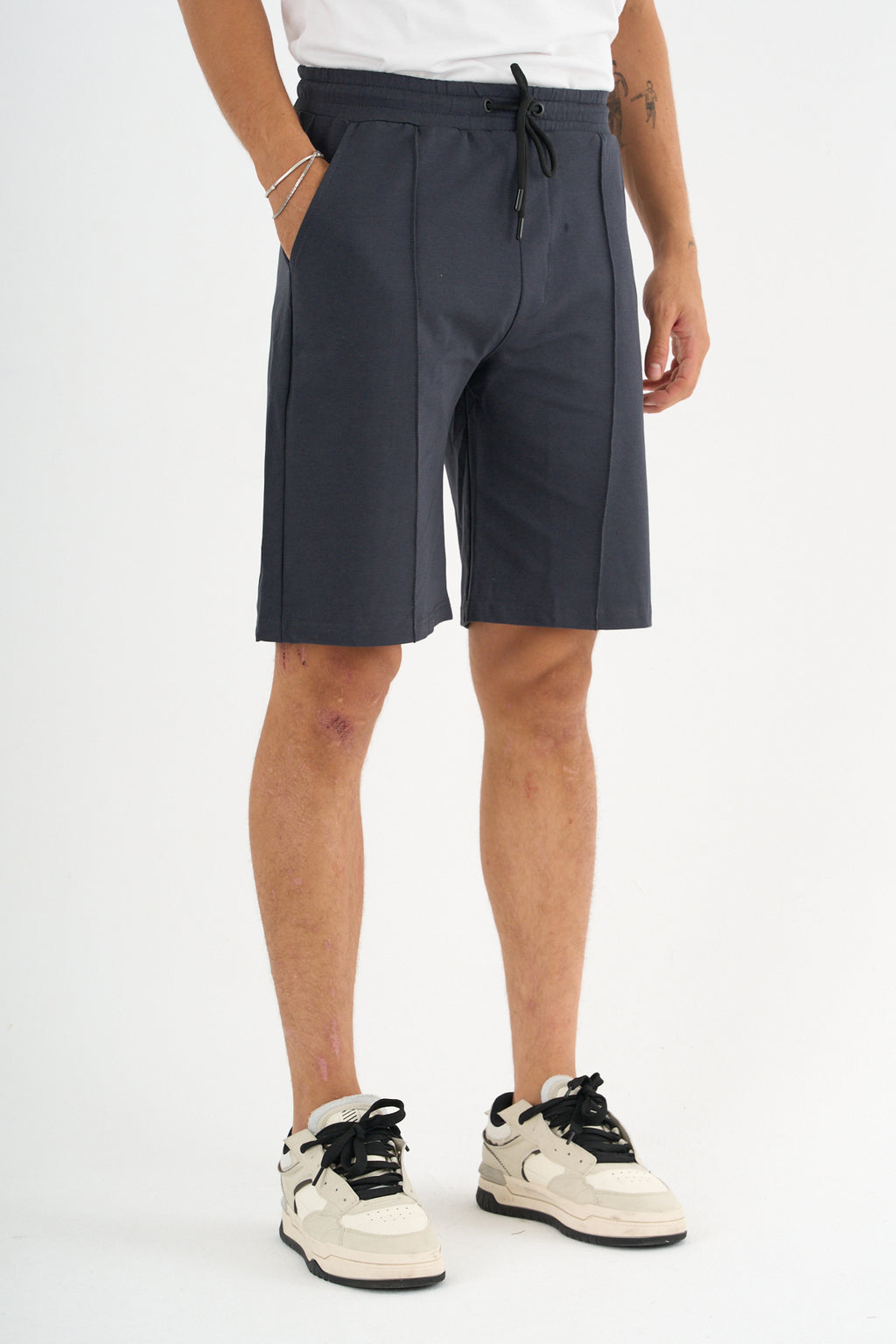 Zane Erkek Comfort Fit Füme Şort & Bermuda