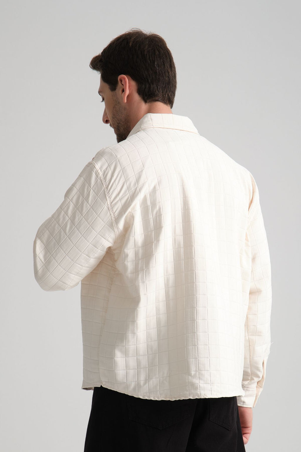 Grit Erkek Oversize Ceket Bej