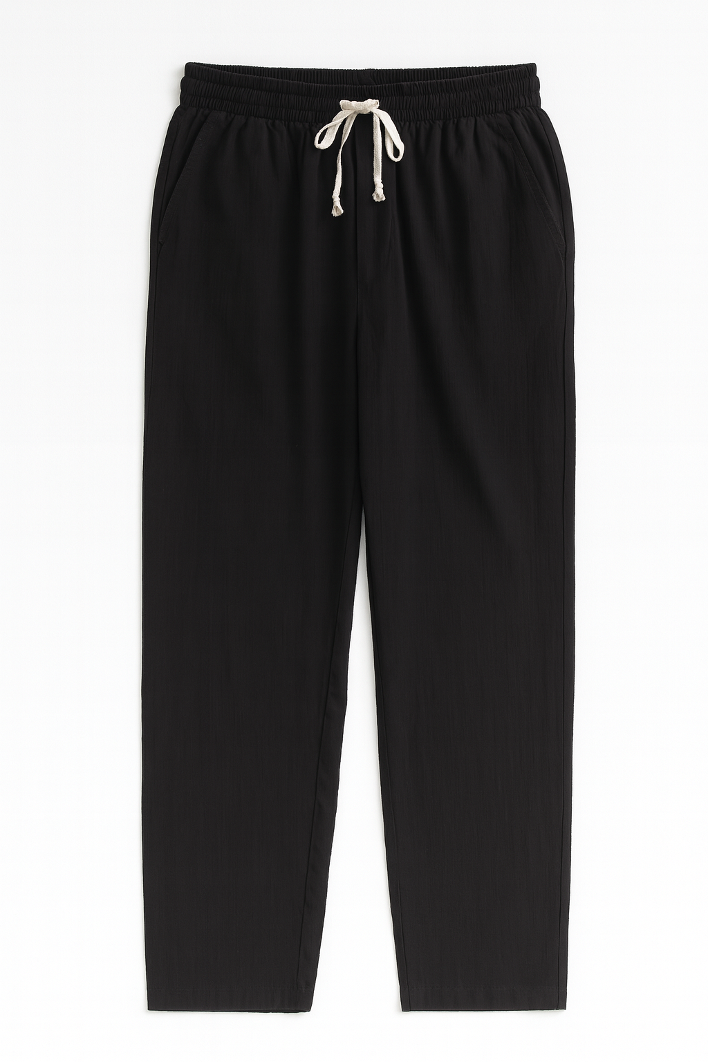 Luxe Baggy Mint Keten Pantolon