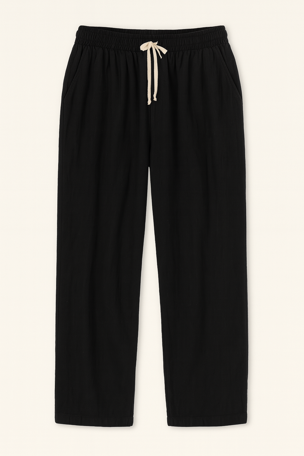 Comforted Erkek Baggy Rahat Pantolon Siyah