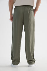 Fate Erkek Baggy Rahat Pantolon Haki