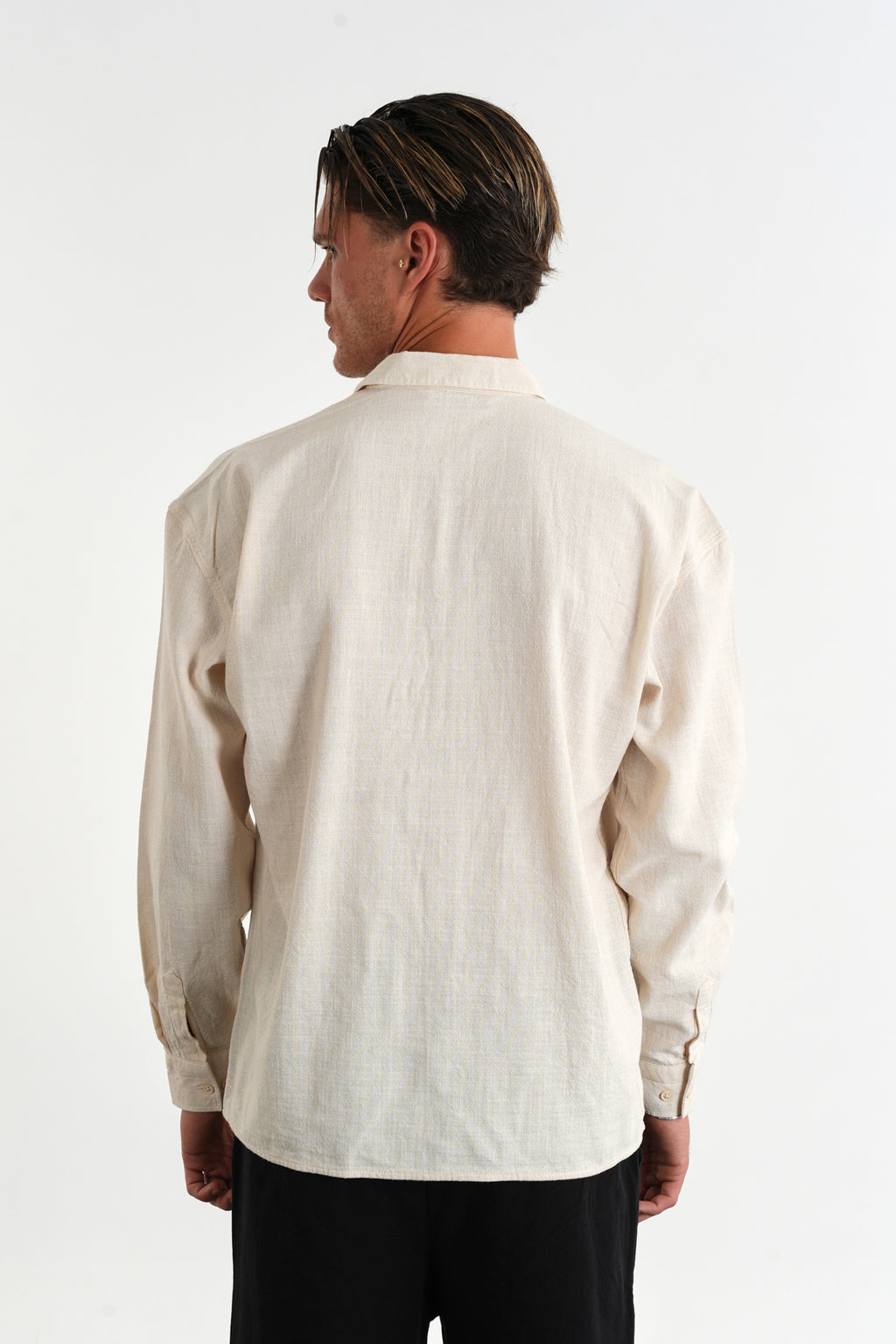 Comforted Oversize Gömlek Bej
