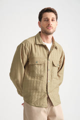 Grit Erkek Oversize Ceket Haki