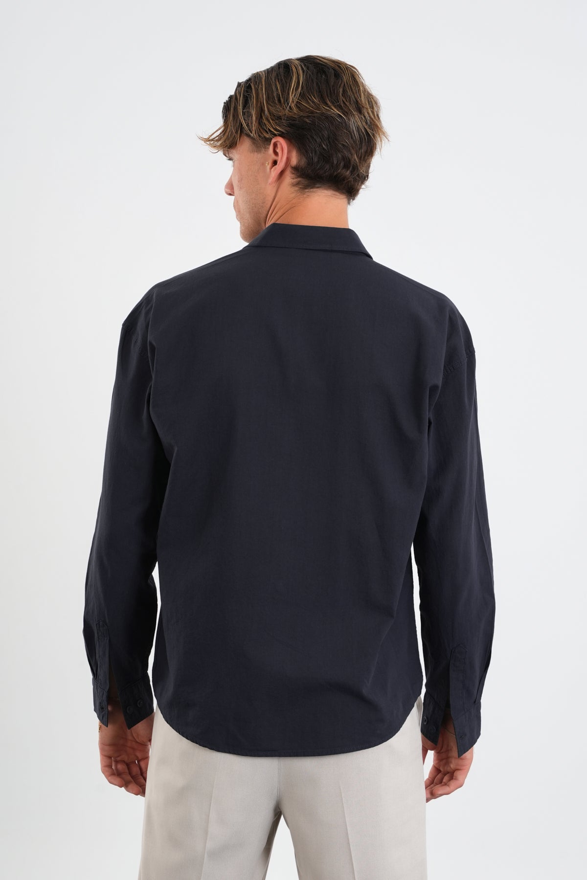 Infinity Comfort Fit Gömlek Lacivert