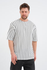 Shift Erkek Oversize Tişört Beyaz