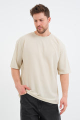 Sway Erkek Oversize Tişört Bej