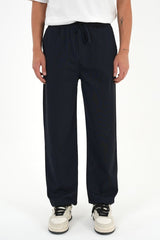 Anchor Baggy Kumaş Pantolon Lacivert - Redline