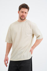 Sway Erkek Oversize Tişört Bej