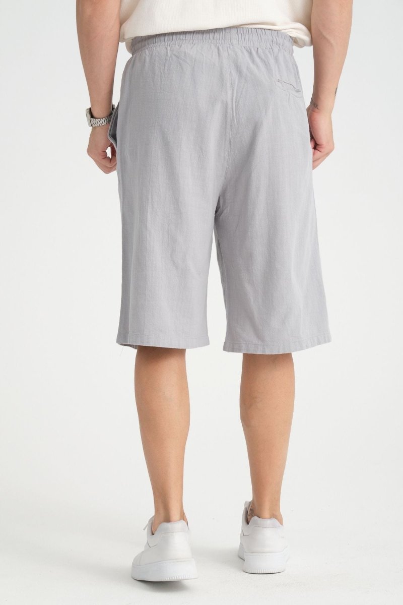 Baggy Fit Bermuda & Şort Gri - Redline
