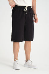 Baggy Fit Bermuda & Şort Siyah - Redline