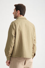 Grit Erkek Oversize Ceket Haki