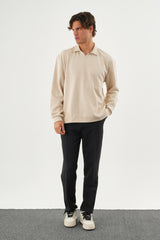 EASE Oversize Sweatshirt Bej