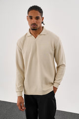 MELLOW Oversize Sweatshirt Bej