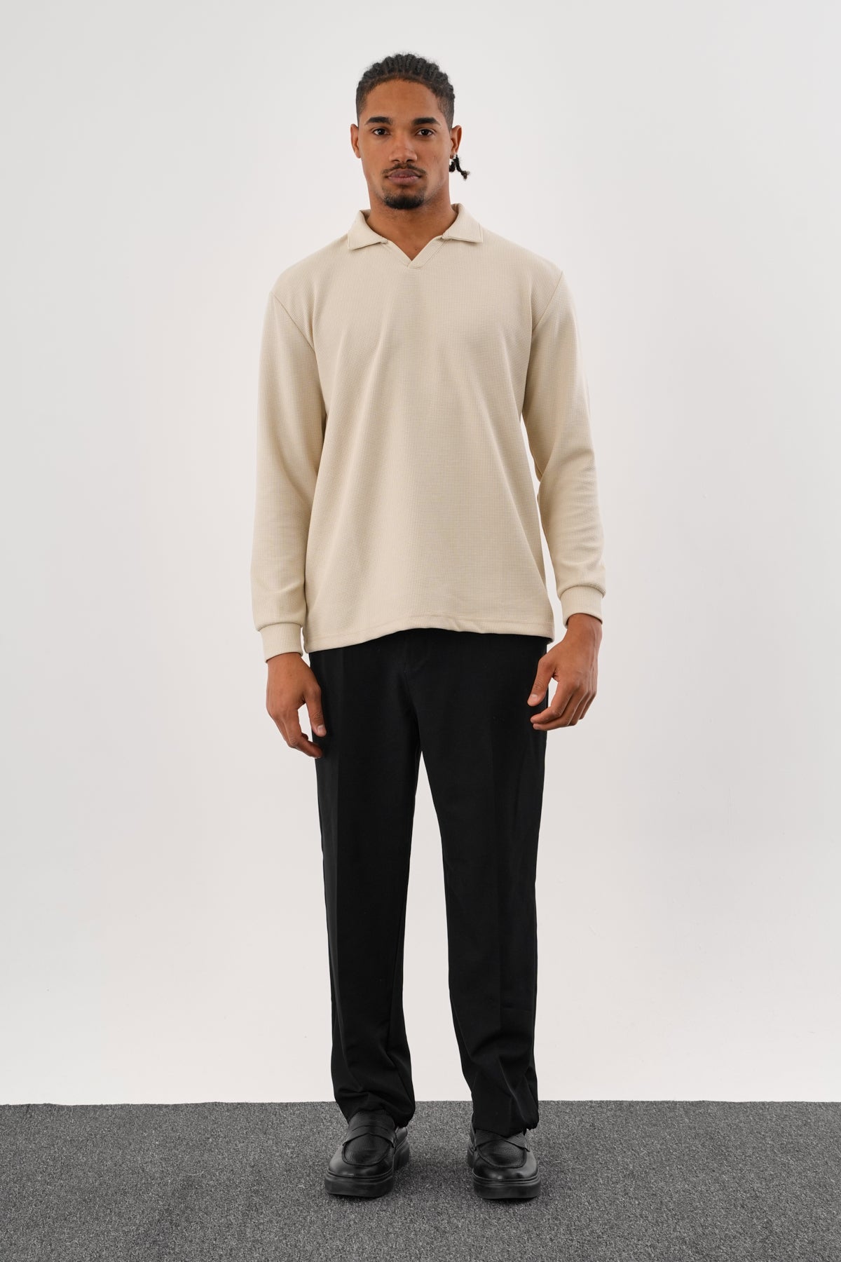 MELLOW Oversize Sweatshirt Bej