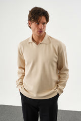 EASE Oversize Sweatshirt Bej