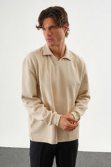 EASE Oversize Sweatshirt Bej