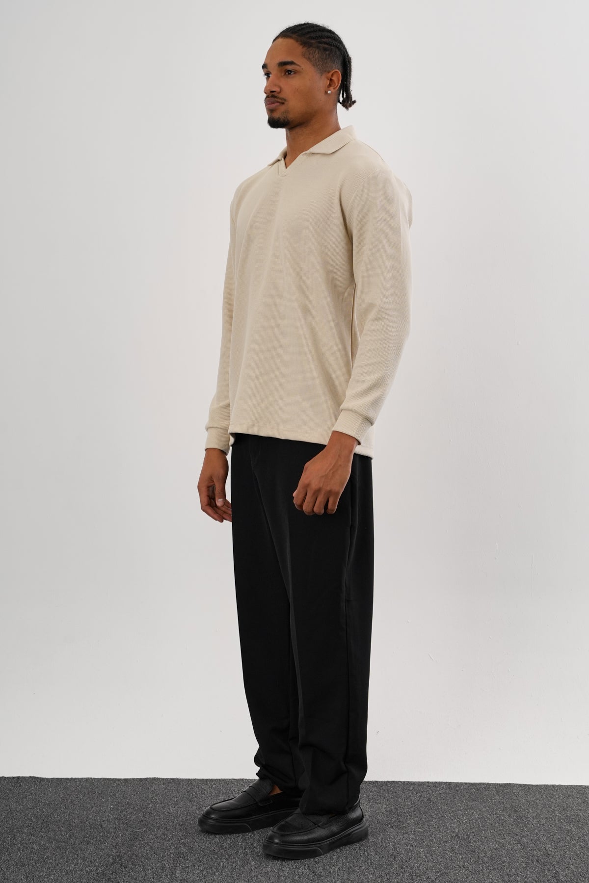 MELLOW Oversize Sweatshirt Bej