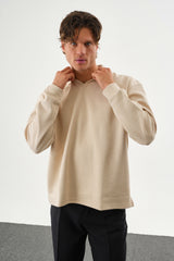 EASE Oversize Sweatshirt Bej