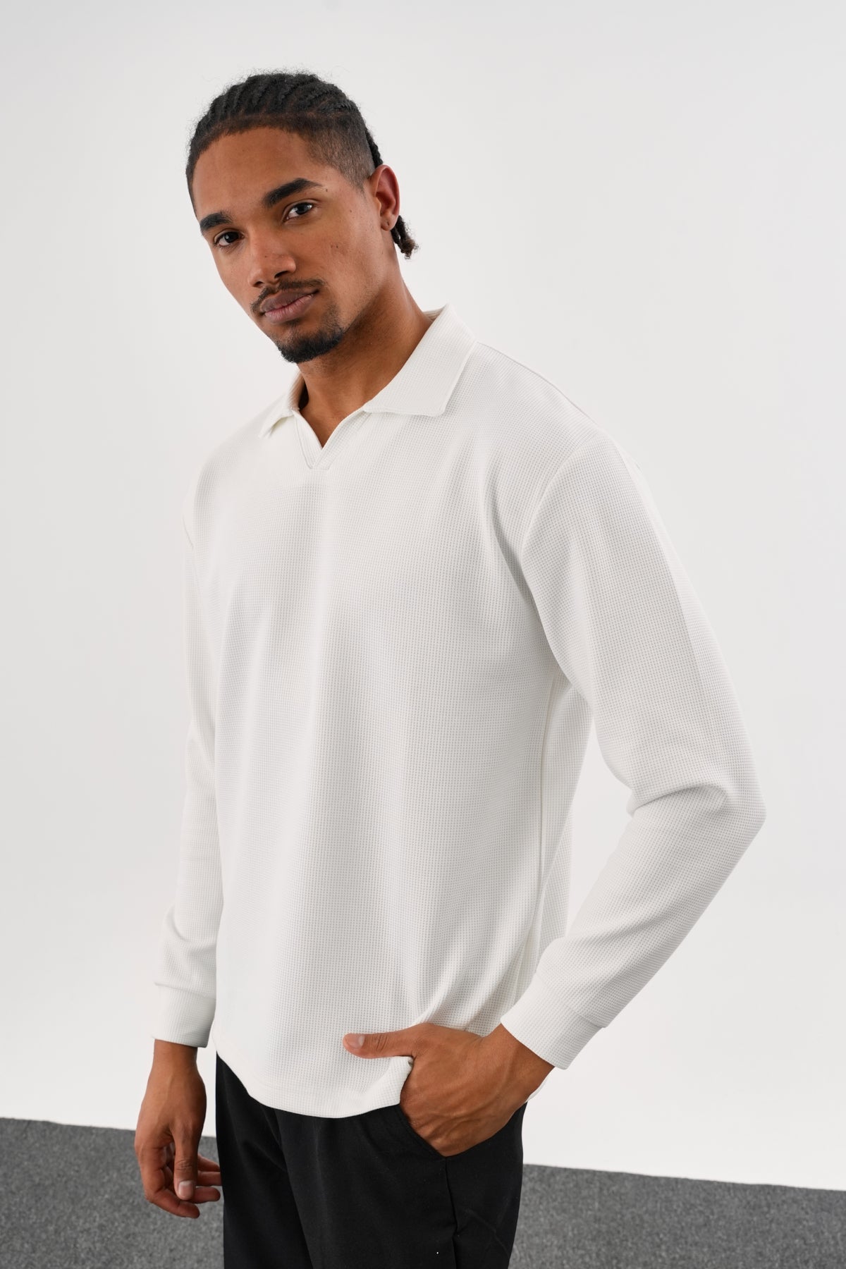 MELLOW Oversize Sweatshirt Beyaz
