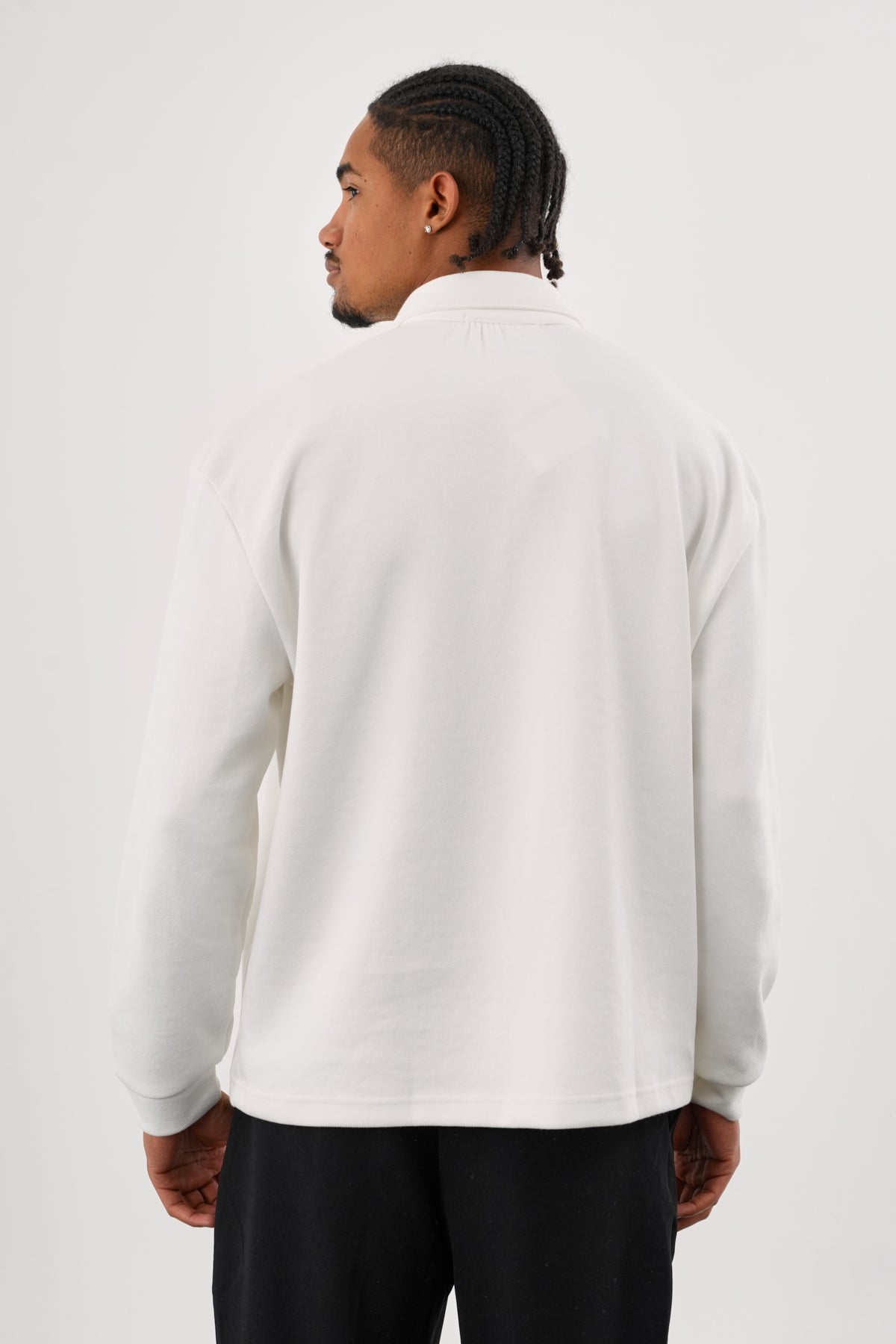 EASE Oversize Sweatshirt Beyaz