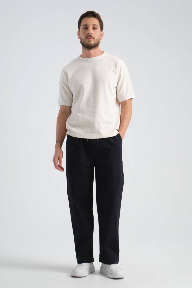 Calmfit Baggy Pantolon Lacivert - Redline