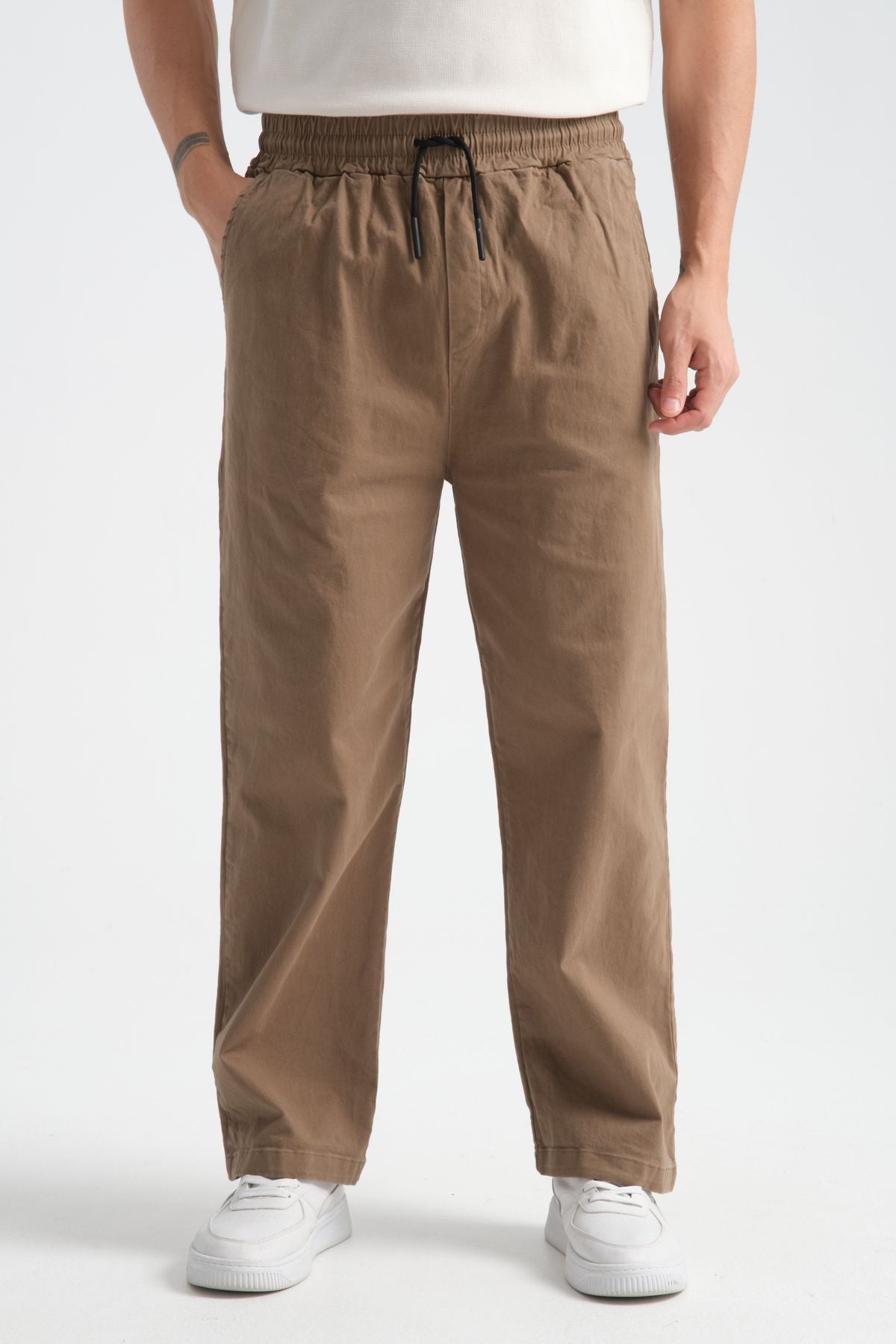 Calmfit Baggy Pantolon Taba - Redline