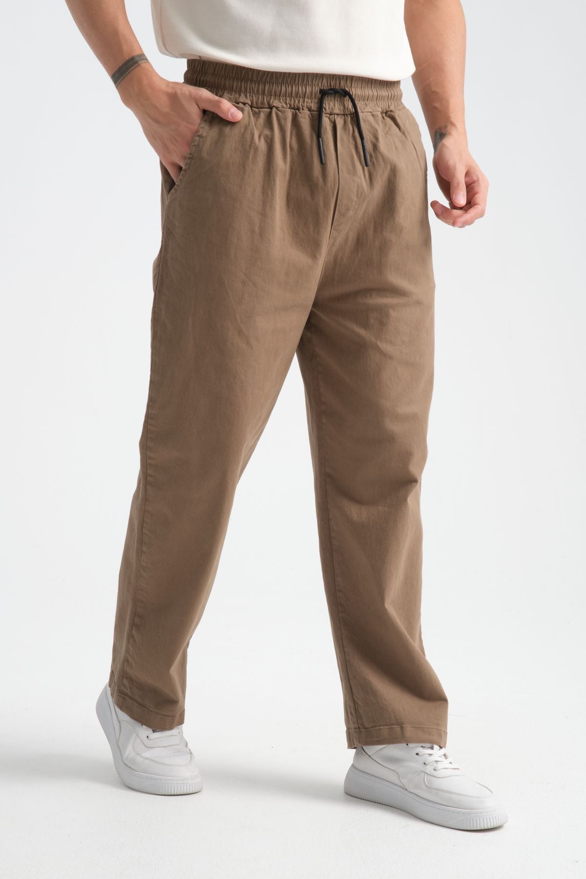 Calmfit Baggy Pantolon Taba - Redline