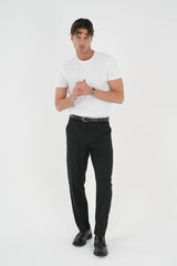 Comfort Slim Fit Kumaş Pantolon Siyah - Redline