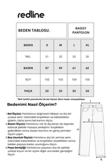 Comforted Erkek Baggy Pantolon Bej - Redline