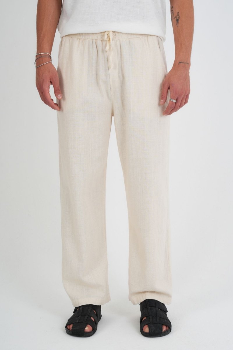 Comforted Erkek Baggy Pantolon Bej - Redline