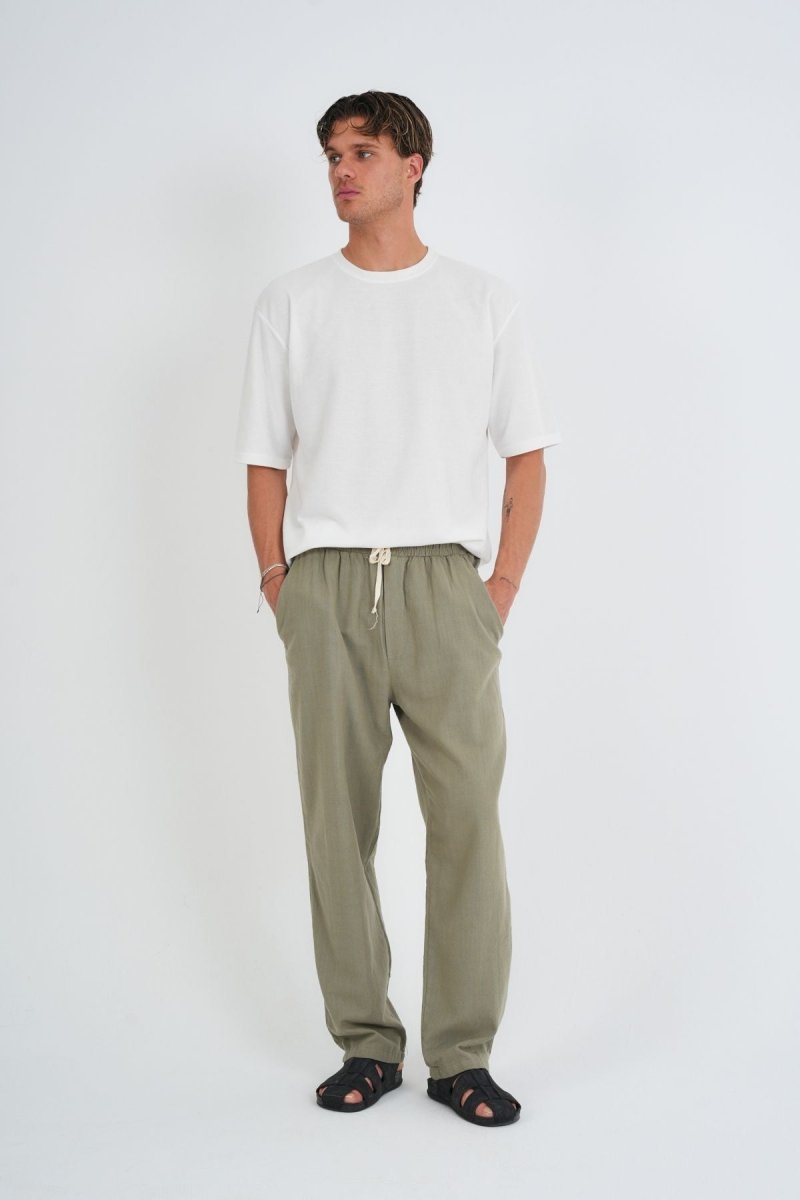 Comforted Erkek Baggy Pantolon Haki - Redline