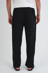 Comforted Erkek Baggy Rahat Pantolon Siyah - Redline