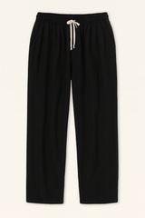 Comforted Erkek Baggy Rahat Pantolon Siyah - Redline