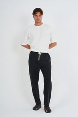 Comforted Erkek Baggy Rahat Pantolon Siyah - Redline