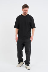 Sway Erkek Oversize Tişört Siyah