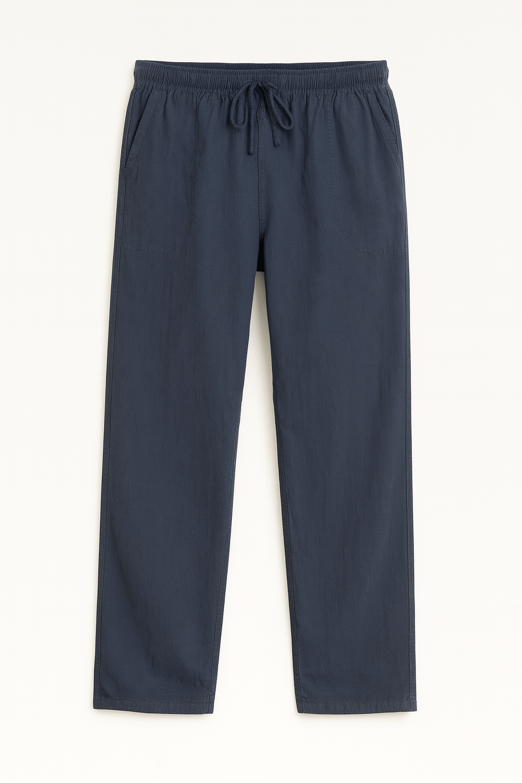 Defy 3'lü Erkek Rahat Kalıp Keten Görünümlü Pantolon Füme - Bej - Siyah - Redline