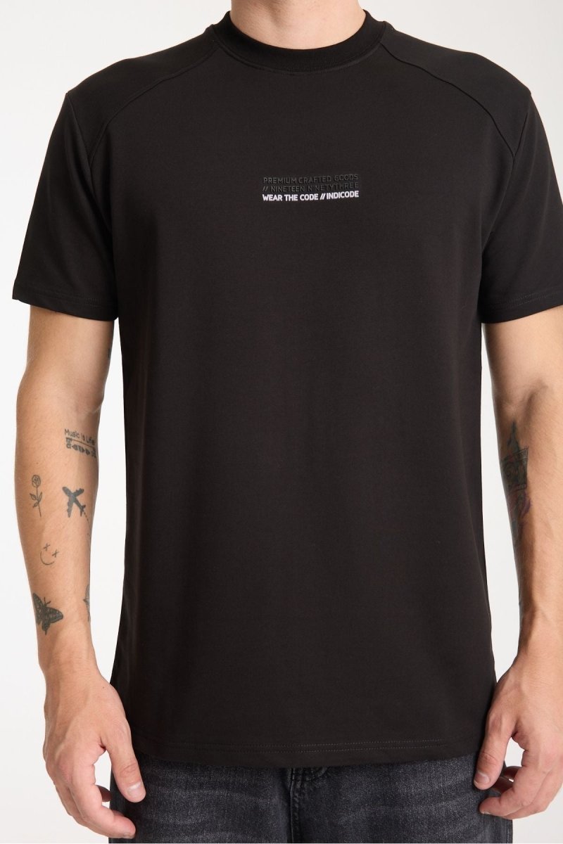 Elite Erkek Oversize Tişört Siyah - Redline